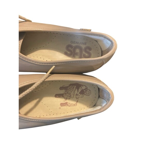 SAS Tripad Taupe‎ Lace Up Leather Orthotic Walking Comfort Flat Shoes 10.5 - Picture 3 of 8